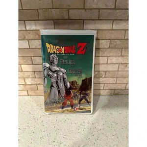 Dragon Ball Z VHS The Return of Cooler  ba